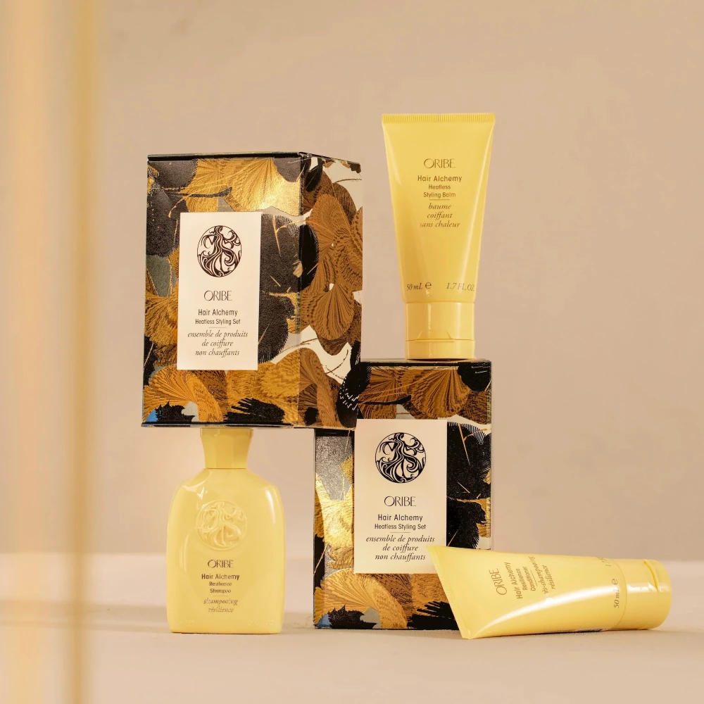ORIBE Hair Alchemy Heatless Styling Set – Святковий набір "Алхімія краси" - фото №2